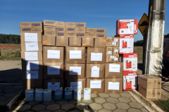 Depen distribui materiais para reforçar produção de EPIs contra o coronavírus