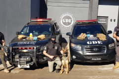 PCPR prende cinco e apreende 22 quilos de droga em operação contra o tráfico