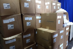 Sistema prisional do Paraná recebe doação de 111 mil máscaras do Programa Todos pela Saúde