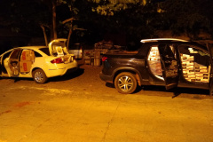 PM prende três pessoas e apreende quatro veículo com contrabando no Noroeste do estado