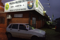 BPFron apreende 40 mil pacotes de cigarros e 98 caixas de vinhos contrabandeados no Oeste do estado