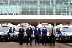  Estado entrega R$ 3,9 milhões em nova frota de veículos ao Departamento Penitenciário 