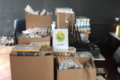 Na CIC, PM recupera carro carregado com carga de cigarros roubados horas antes no Fanny