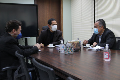 Secretário coronel Marinho se reúne com prefeito de Ibaiti