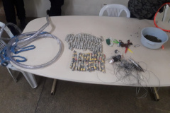 Agentes de Foz do Iguaçu interceptam mais materiais que chegaria a presos