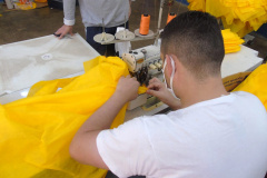 Presos do Paraná já produziram 2 milhões de unidades de EPIs