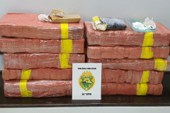 Drogas avaliadas em mais de R$ 190 mil são apreendidas pela PM em Guarapuava (PR)