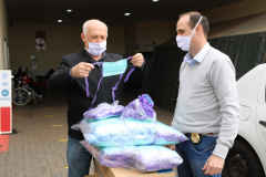 Depen entrega mais sete mil máscaras ao Hospital do Câncer de Cascavel