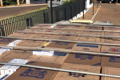 Em um dia, integrantes da operação Hórus fazem apreensões de contrabando avaliados em R$ 10 milhões