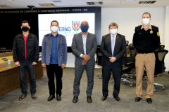 Reunião reforça parceria entre SESP e PRF