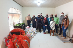 Batalhão da PM arrecada mais mais de 4,5 toneladas de alimentos com a Live da Ternura