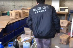 Polícia Civil descobre depósitos clandestinos de álcool em gel falsificados 