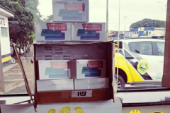 Polícia Rodoviária apreende 40 celulares e mais de R$ 80 mil em eletrônicos no Noroeste do estado