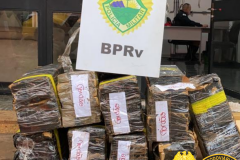 BPRv apreende quase 200 quilos de maconha no norte do Paraná