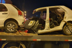 Rastreador de carro furtado leva policiais militares a local do esconderijo em Colombo (PR), na RMC