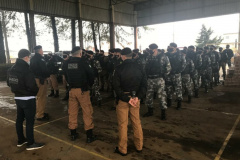 Polícias Civil e Militar e GAECO de Guarapuava deflagram Operação Tentorium e prendem 12 pessoas ligadas  a vários crimes