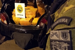 BPFron apreende 268 quilos de maconha durante ação da Operação Hórus no oeste do Paraná