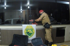 Mulher que levava 36 quilos de maconha para São Paulo é presa pelo BPRv em Cianorte