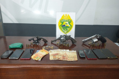  Equipes do BOPE apreendem quase 40 quilos de maconha e três armas de fogo na Capital e Interior do estado 