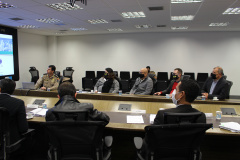 Secretário coronel Marinho recebe representantes do Sindarspen