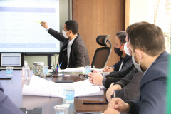 Secretário coronel Marinho recebe deputados e reitor da UEPG