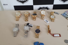 Polícia Civil prende suspeito de furto de relógios avaliados em R$ 11 mil em Arapoti