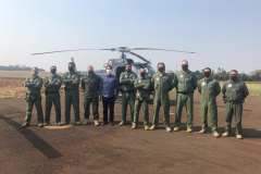  Para intensificar a segurança nas fronteiras, Polícia Civil inaugura base aérea no oeste do Paraná 