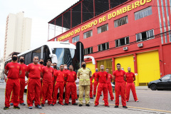 Paraná envia nova equipe de bombeiros para o Pantanal