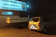 BPFron apreende drogas e carros utilizados para o contrabando em duas cidades de fronteira