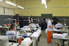 Penitenciária Central do Estado inaugura novo canteiro de trabalho para presos