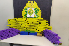 Em Curitiba, PM prende homem e apreende 56 quilos de maconha após denúncia