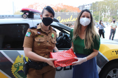 Polícia Militar doa quase 500 brinquedos a campanha Paraná Piá do Governo do Estado