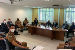 Integrantes da Segurança Pública e do Ministério Público se reúnem em Londrina