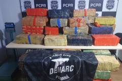 Polícia Civil e PRF apreendem mais de uma tonelada de maconha em Cascavel 