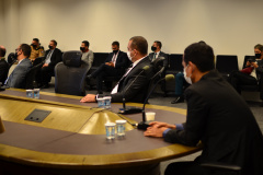 SESP apresenta sistemas de integração das forças policias durante visita da SENASP