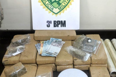 PM prende seis pessoas e apreende mais de 11 quilos de drogas em Pato Branco (PR)