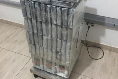  BPFron e PF flagram transporte de 132 quilos de cocaína em Foz do Iguaçu, no Oeste do estado 