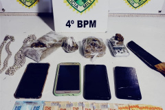 No Noroeste do estado, PM prende nove pessoas e recupera dois veículos roubados em situações distintas