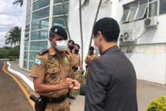 Secretário da Segurança Pública faz visita técnica em unidades da PM e Corpo de Bombeiros em Londrina