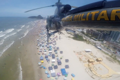 Batalhão de operação aéreas atende vítimas de afogamentos e acidentes