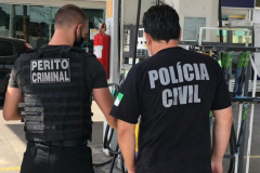 Polícia Civil e Polícia Científica fiscalizam postos de combustíveis da Capital