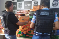 PCPR prende suspeito e apreende 700 quilos de droga em Cascavel