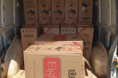 Mais de 5 mil pacotes de cigarro contrabandeado são apreendidos pela PM em Doutor Camargo, no Norte do Paraná