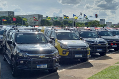 Paraná é contemplado com R$ 12,1 milhões em viaturas, capacetes e acessórios do Ministério da Justiça e Segurança Pública