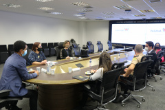 Secretário da Segurança Pública reúne-se com desembargadora e coordenadora da CEVID