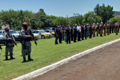 Força Nacional se integra às forças policiais da região oeste no combate à criminalidade