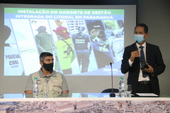 Estado instala Gabinete de Gestão Integrada de Segurança Pública no Litoral