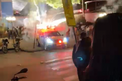 Homem que atacou policiais militares com fogos de artifício em Rio Branco do Sul é preso