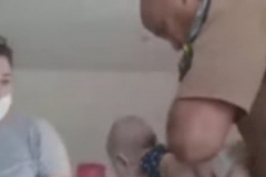 Após policiais salvarem a vida de um bebê, PM orienta sobre casos de engasgamento