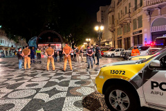 Operação integrada aplica mais de R$37 mil em autuações durante fiscalização em Curitiba